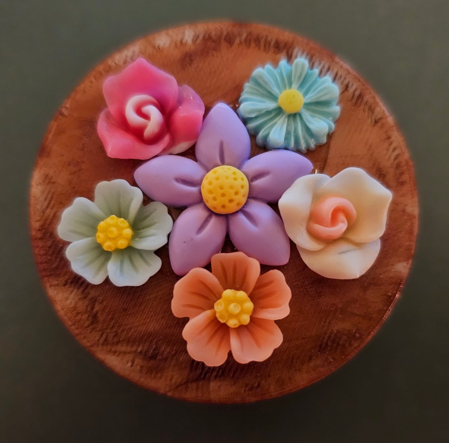 Floral Trinket Box & Container (Set of 2)