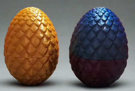 Dragon Eggs - Gold & Purple (Set of 2)