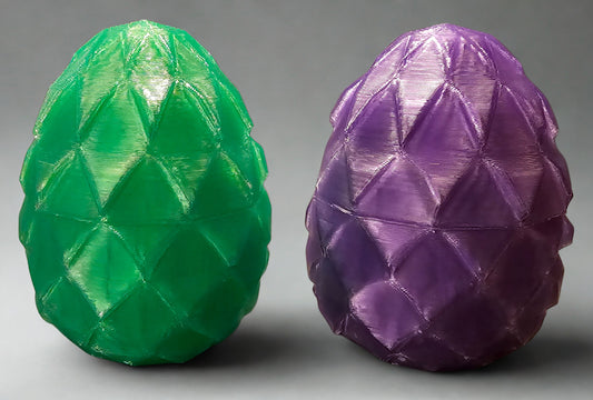 Dragon Eggs - Translucent Green & Purple (Set of 2)