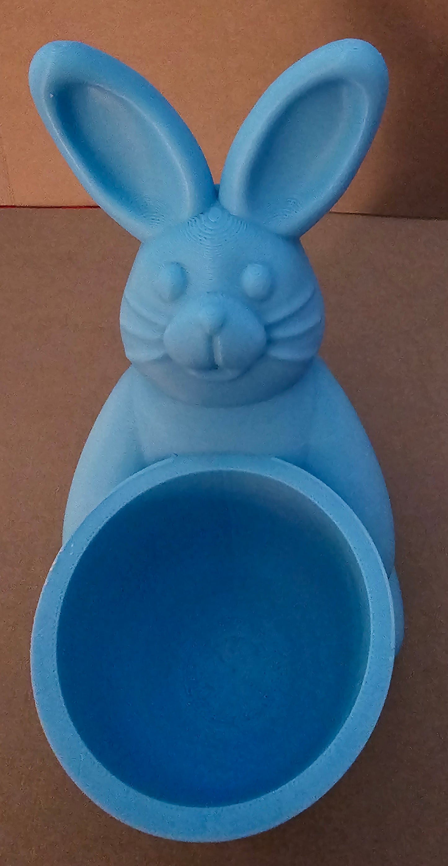 Bunny with Candy Holder - Blue