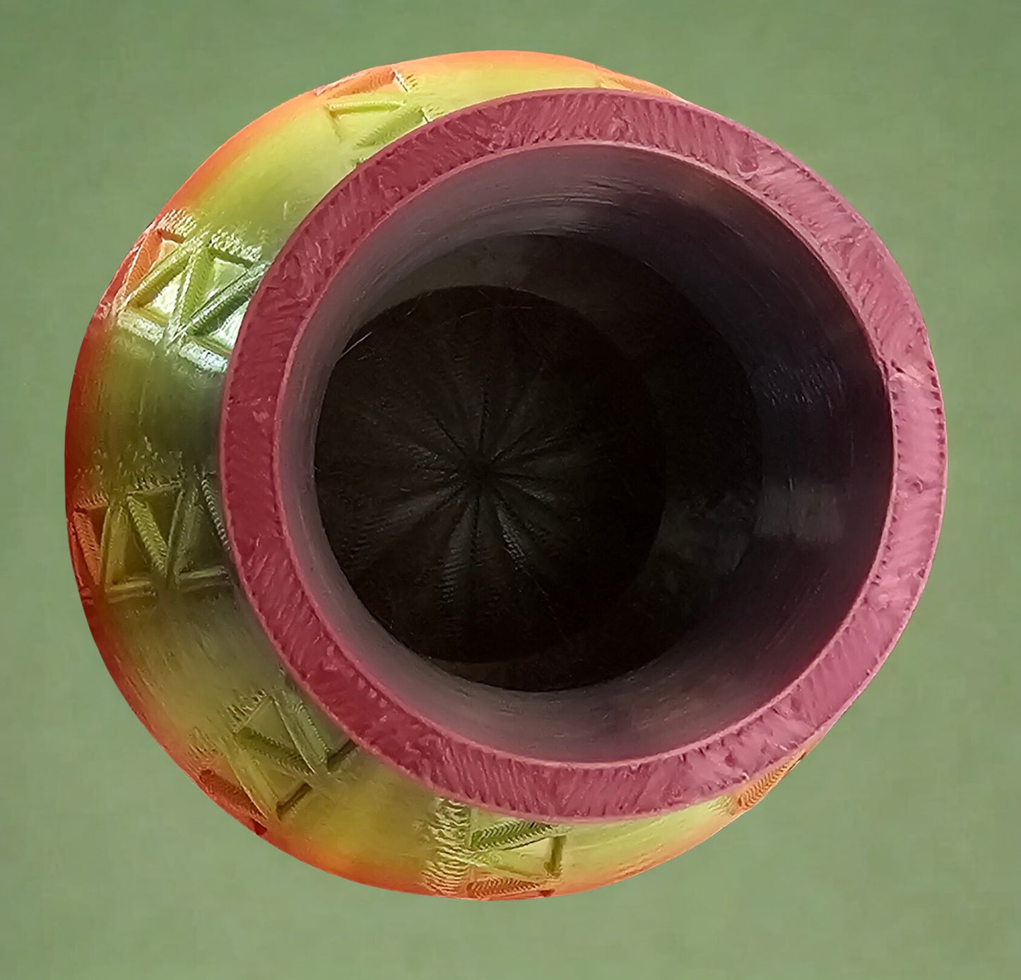 Southwest Vase in Rainbow Color