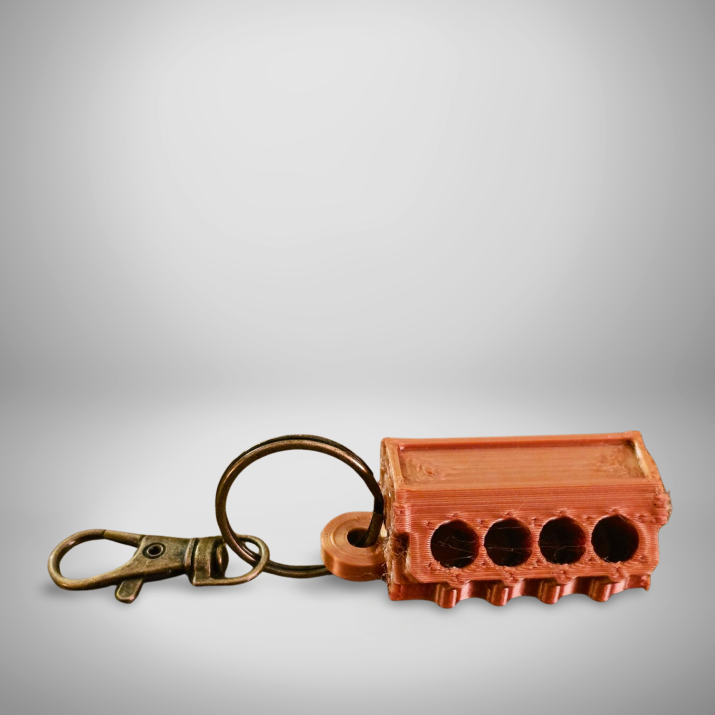 Keychain - Engine Block (set of 2)
