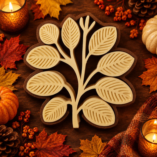Coasters: Fall Leaves (assorted colors)