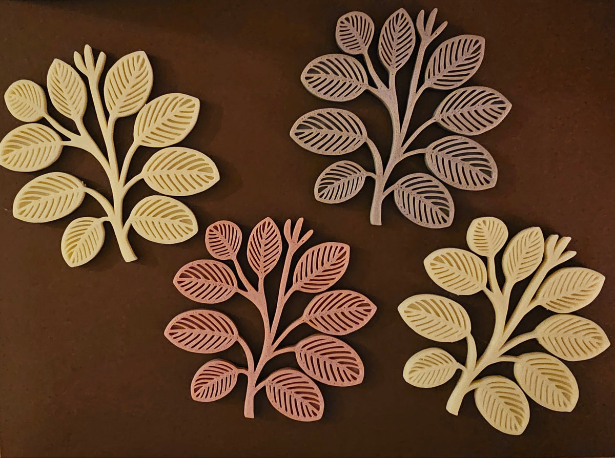 Coasters: Fall Leaves (assorted colors)