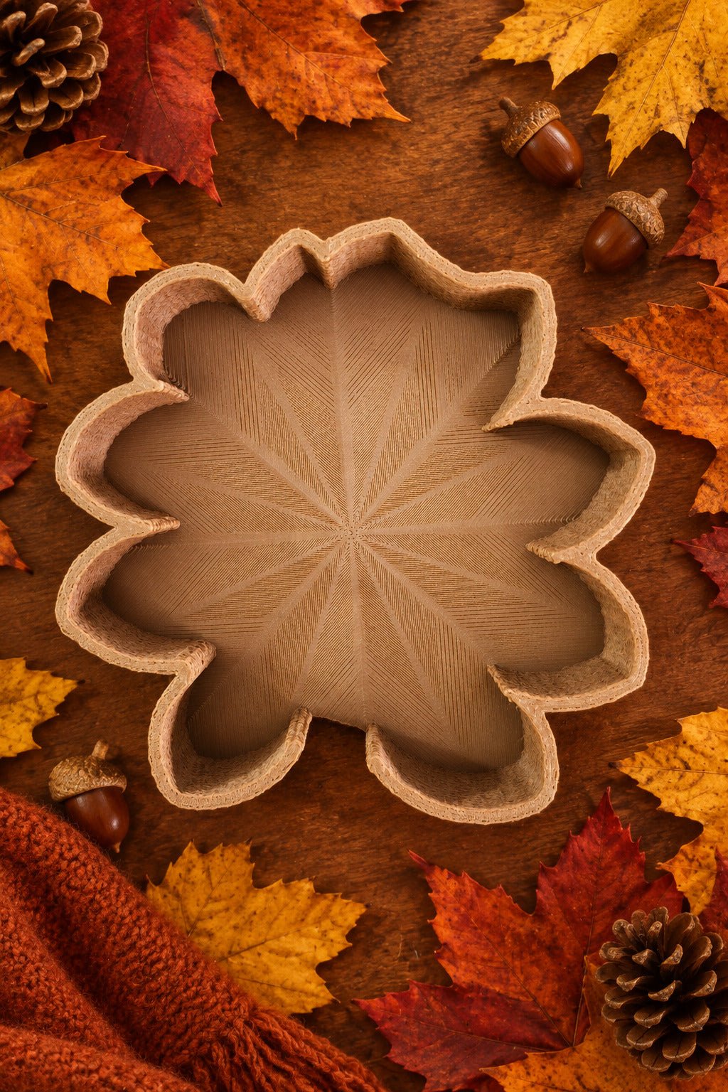 Coasters: Fall Leaves (assorted colors)