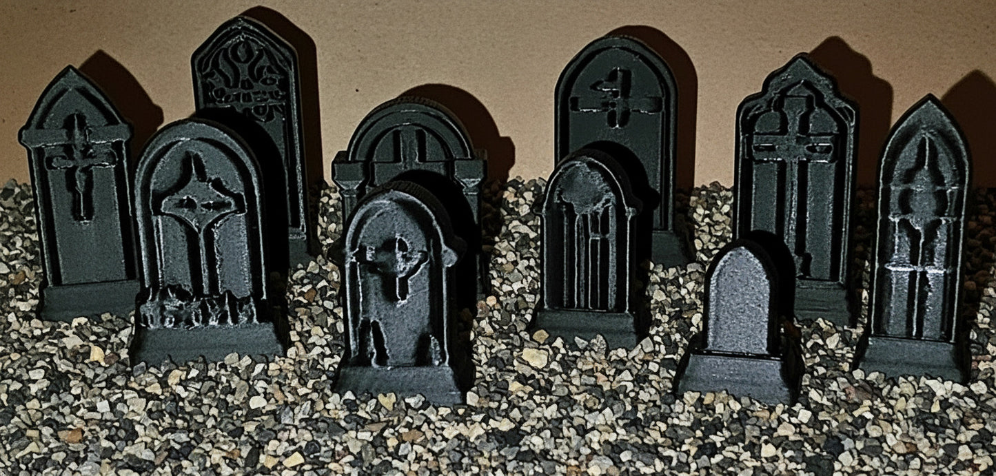 Tombstone Collection (set of 10)