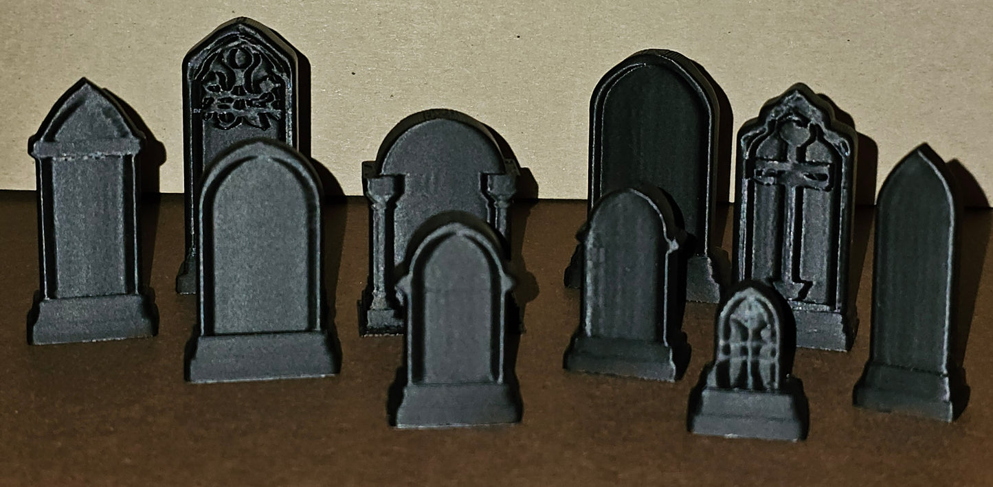 Tombstone Collection (set of 10)