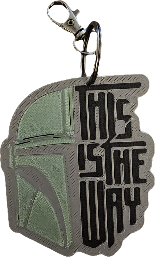 Keychain - Star Wars Mando 'This Is The Way' (Set of 2)