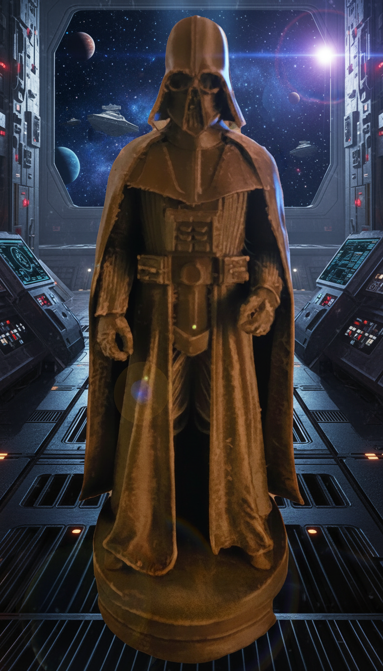 Star Wars - Darth Vader Figurine (Weathered Brown)