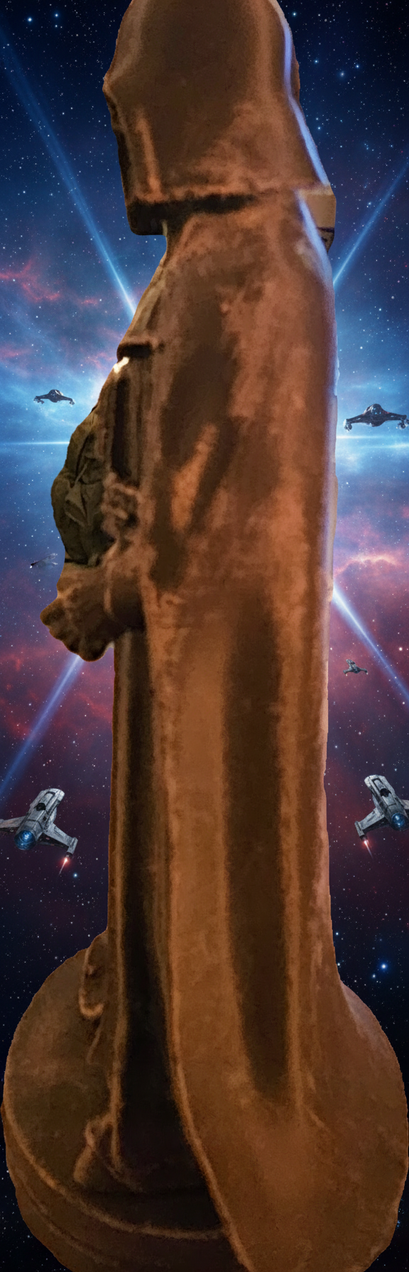 Star Wars - Darth Vader Figurine (Weathered Brown)