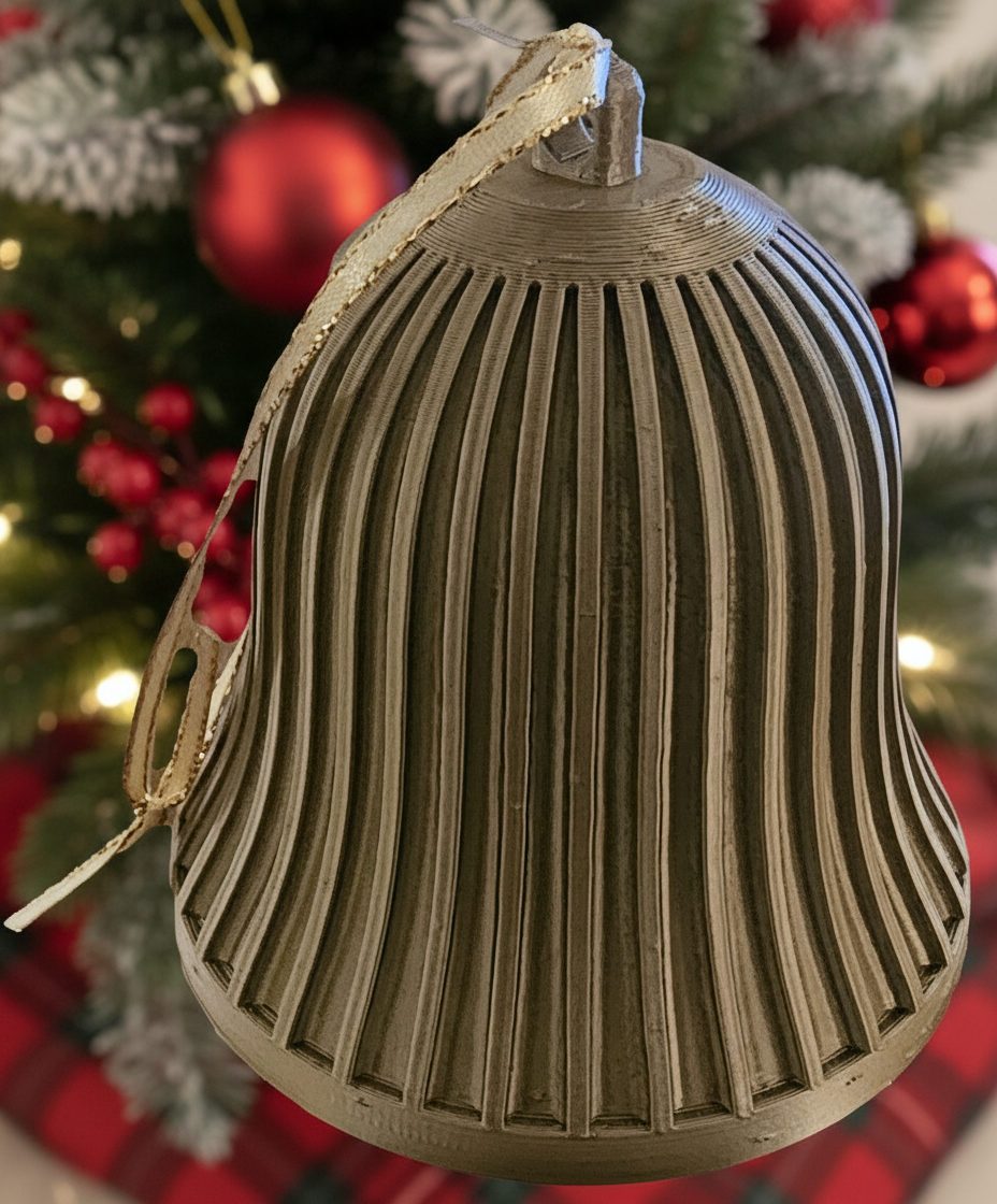 Christmas Bell Ornaments - Set of 5