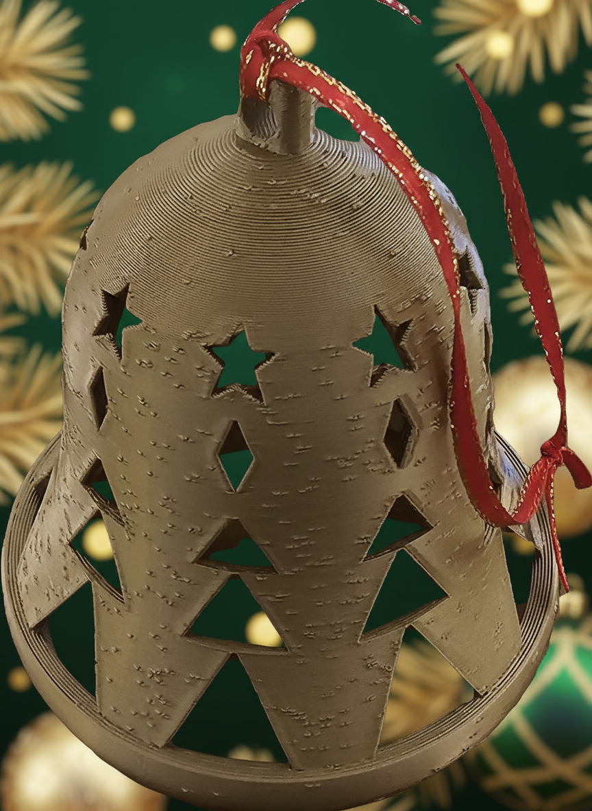 Christmas Bell Ornaments - Set of 5