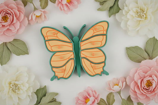 Jewelry Box - Butterfly (Green/Yellow/Pink)