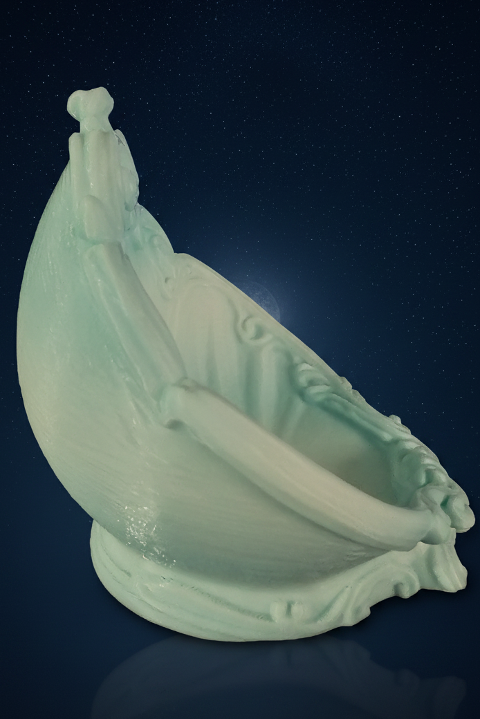 Seashell - Home Decor/Jewelry Holder (Baroque Style #6)