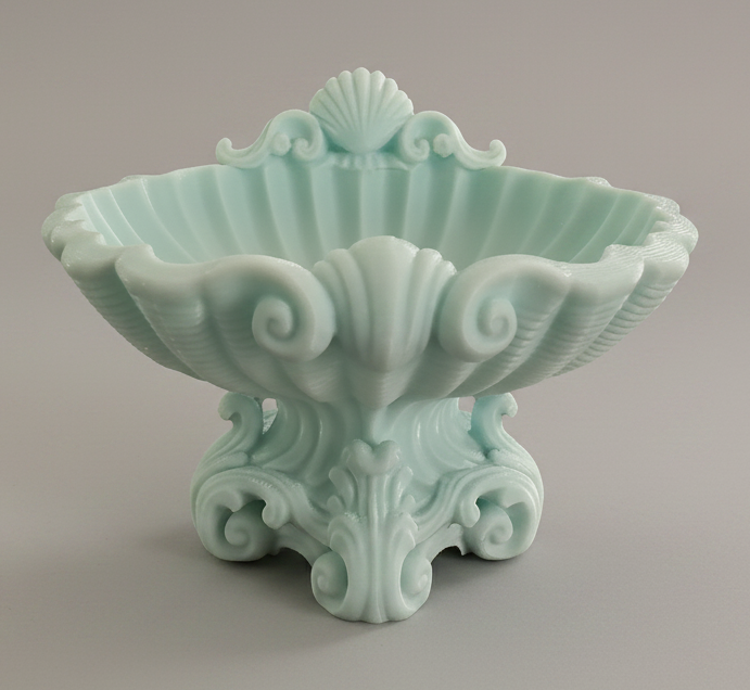 Seashell - Home Decor/Jewelry Holder (Ornate Pedestal #5)
