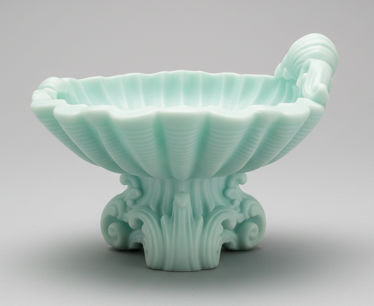 Seashell - Home Decor/Jewelry Holder (Ornate Pedestal #5)