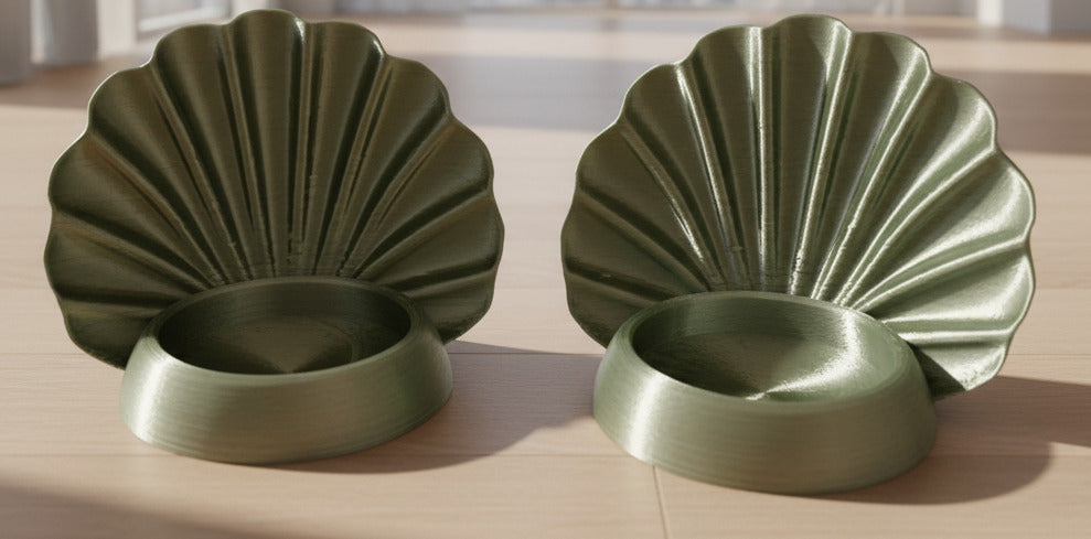Tealight - Seashell (Assorted Colors)