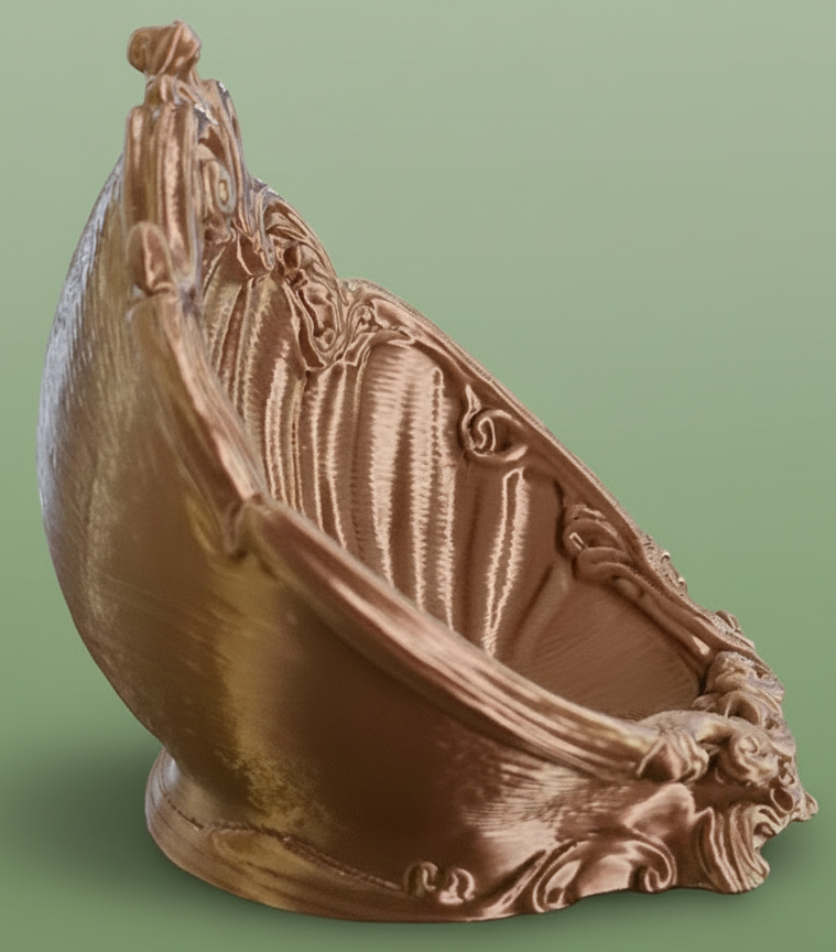 Seashell - Home Decor/Jewelry Holder (Baroque Style #6)