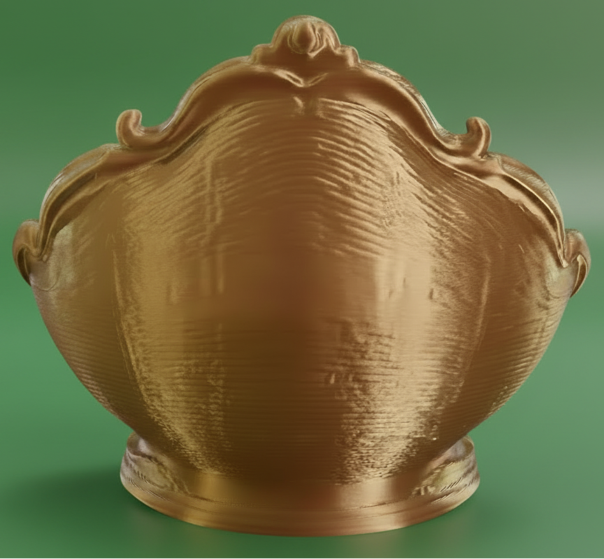 Seashell - Home Decor/Jewelry Holder (Baroque Style #6)