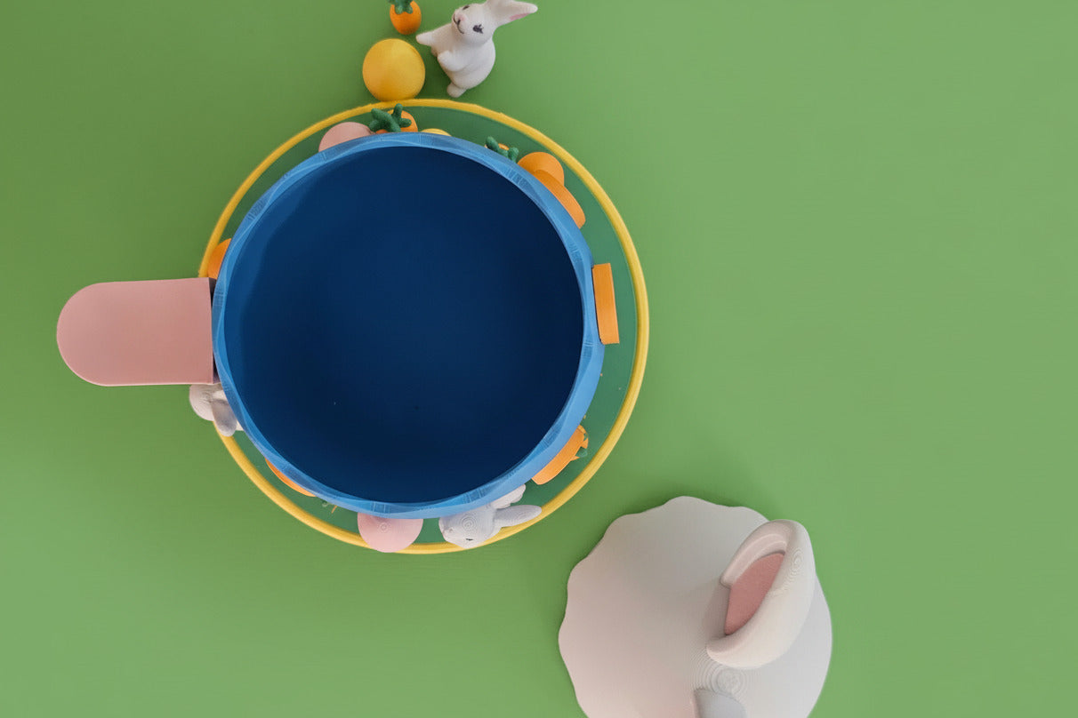 Easter Egg House Candy Dish