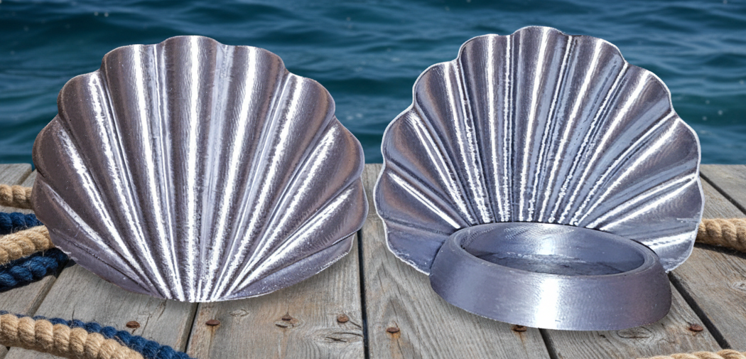 Tealight - Seashell (Assorted Colors)