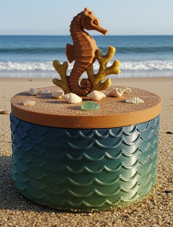 Seahorse Enclosed Container