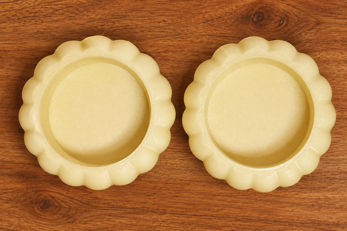 Pumpkin Tealights, Set of 2 (Assorted Colors)